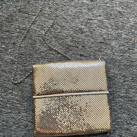 Vintage 70s Whiting & Davis Metal Mesh Purse - Picture 4 of 6